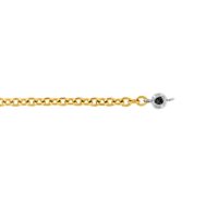Armband Dédié in Titan Diamante Lab Grown BRD2607 DN;003;BI